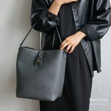 トグルボタン 2way ショルダーバッグ【aroco/アロコ】