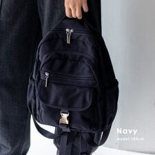 8ポケットナイロンリュック【aroco/アロコ】