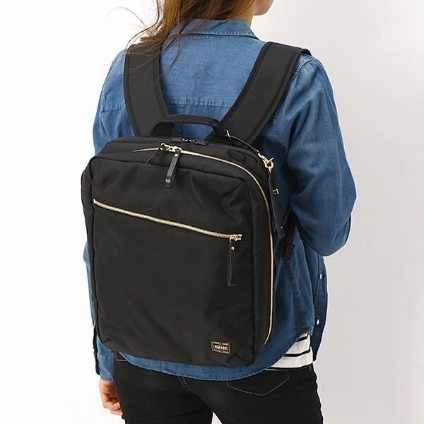 ポーター PORTER GIRLリュック 871-05179 ブラック SHEA（PORTER GIRL） ポーター シア 2WAYデイパック(L) 871