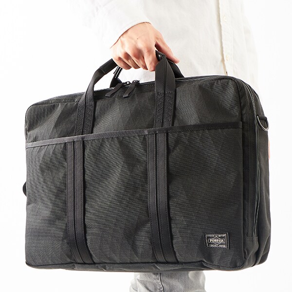 【美品】PORTER ハイブリッド 3WAY BRIEFCASE ブラック