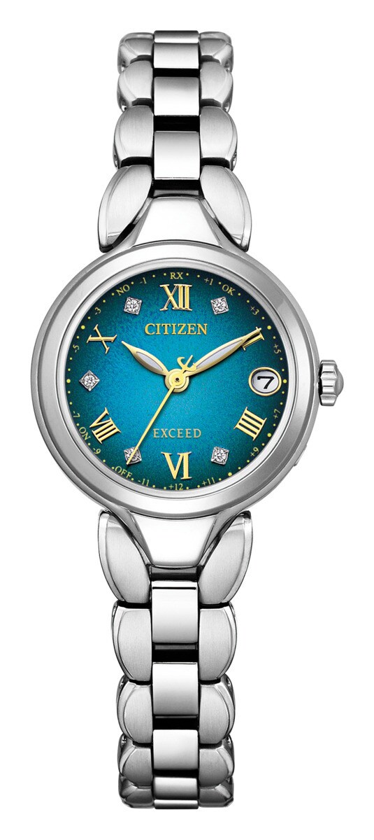新品・未使用品　CITIZEN エクシード エコ・ドライブ 電波時計 レディース 新品・未使用品 CITIZEN エクシード エコ・ドライブ 電波時計