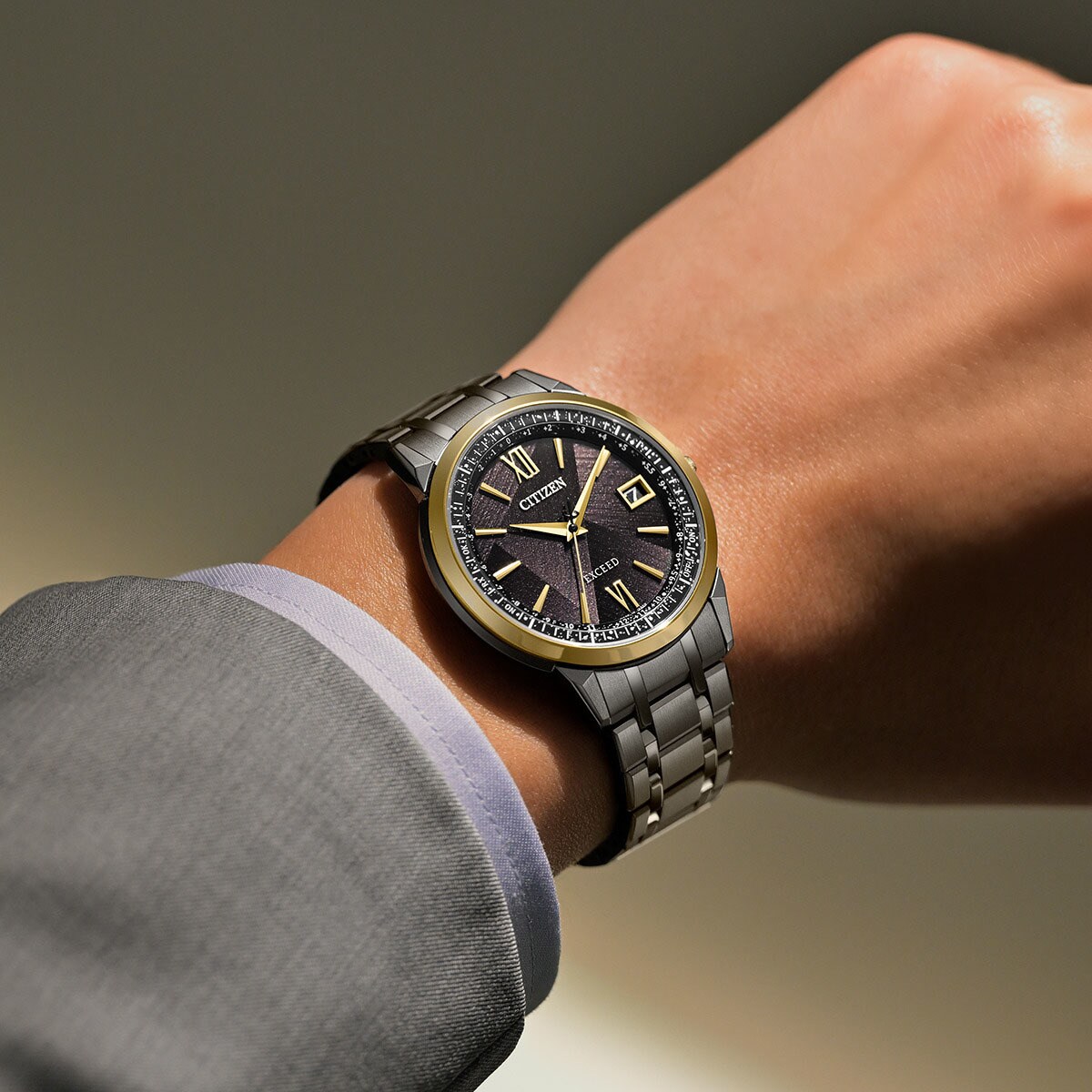 [�}���C]CITIZEN �V�`�Y�� EXCEED�yLIGHT in BLACK�zCB1147-61E/�G�N�V�[�h�iEXCEED�j