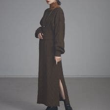 【展開店舗限定】透かし編み2WAYワンピース