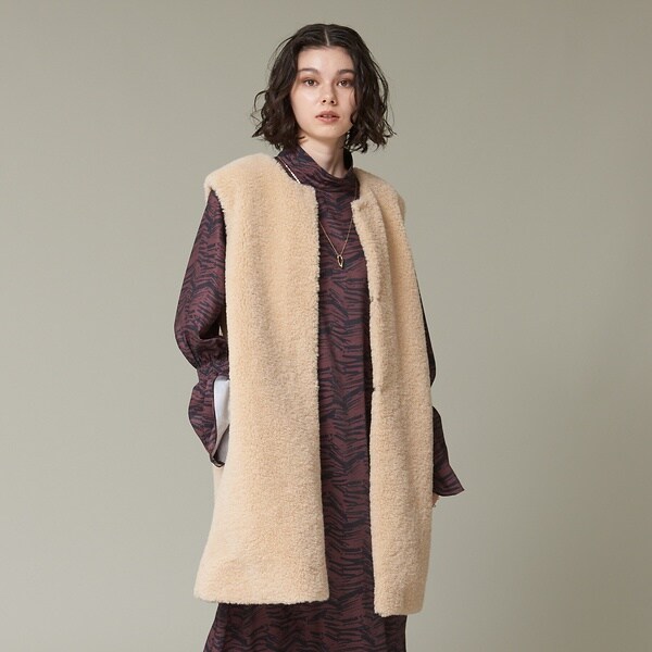 Burano レディースファッション ハンド刺繍ベスト／ノミネ（NOMINE）