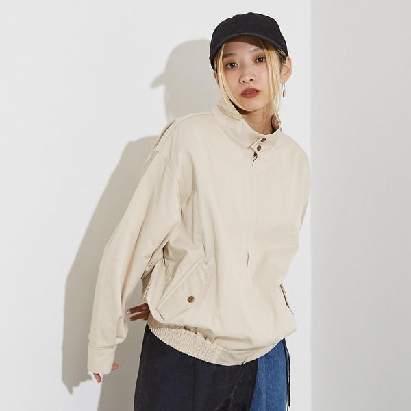 リンクルサテン 中綿ブルゾン | ノミネ(NOMINE) | マルイウェブチャネル