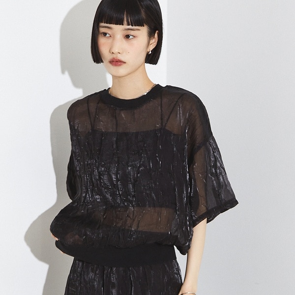 【セットアップ着用可】シャイン リンクル Ｔシャツ