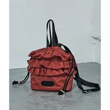 【MISFITS】2WAYフリル 巾着 トートバッグ