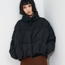 ノミネ(NOMINE)のショート 中綿ブルゾン / パファーダウンジャケット