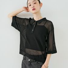 メッシュ ポロニット【予約】