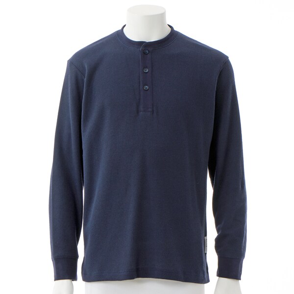 コムサ・メン（COMME CA MEN）/コムサホームウェア ワッフル無地 綿ヘンリーネック長袖 コムサホームウェア ワッフル無地 綿ヘンリーネック長袖 | コムサ