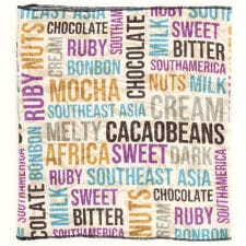 【1/1000HARAMAKI】リブ腹巻　ＣＨＯＣＯＬＡＴＥ　ＬＥＴＴＥＲＳ