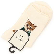 ポール＆ジョー パリス(PAUL&JOE PARIS)のポール＆ジョー ロークルーソックス お座りヌネットサイド柄