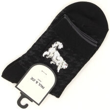 ポール＆ジョー パリス(PAUL&JOE PARIS)のポール＆ジョー ロークルーソックス リンクス千鳥ジプシー刺繍