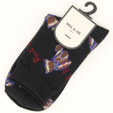 ポール＆ジョー ロークルーソックス テディベア柄