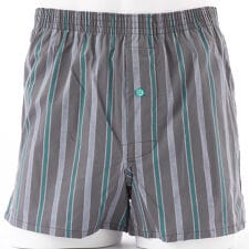 コムサメン 太ストライプ柄ストレッチトランクス