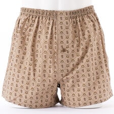 コムサメン フクロウ柄トランクス