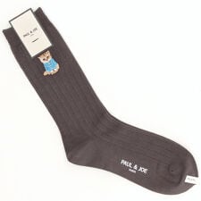 ポール＆ジョー パリス(PAUL&JOE PARIS)のポール ＆ ジョー クルーソックス リブお座りヌネット刺繍