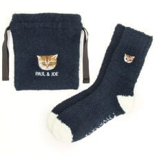 ポール＆ジョー パリス(PAUL&JOE PARIS)のポール ＆ ジョー ルームソックス　マシュマロヌネット刺繍巾着入リ