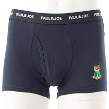ポール＆ジョー パリス(PAUL&JOE PARIS)のポール ＆ ジョー お座りヌネット刺繍ポーチ付 ボクサー