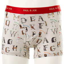 ポール＆ジョー アルファベット動物柄ＰＴ ボクサーパンツ