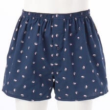 コムサ・メン 幾何柄プリント トランクス