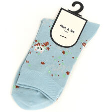 ポール ＆ ジョー ジプシー花畑柄 ロークル丈ソックス