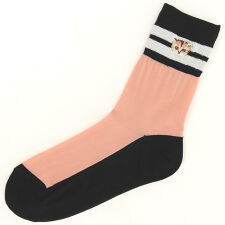 ポール ＆ ジョー カラーシースルーヌネット刺繍 Ｓクルー丈ソックス