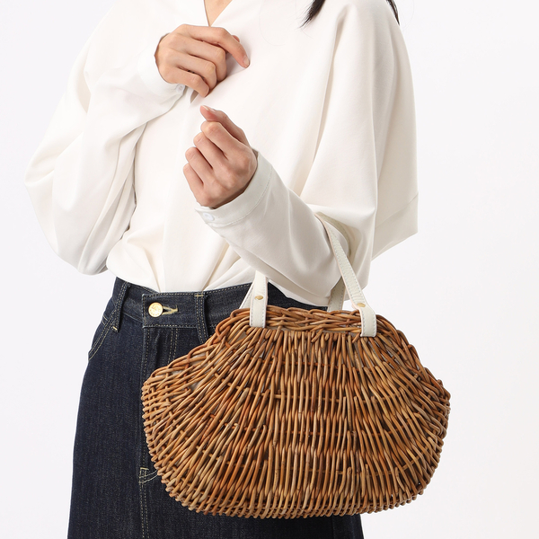 ARUROG × LEATHER SHELL TOTE / S | カシェリエ(CACHELLIE) | C7876 