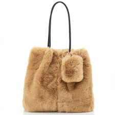 F/FUR x MESH HANDLE TOTE(ポーチ付）