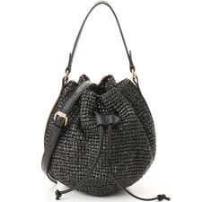 PP RAFFIA 2WAY SHOULDER