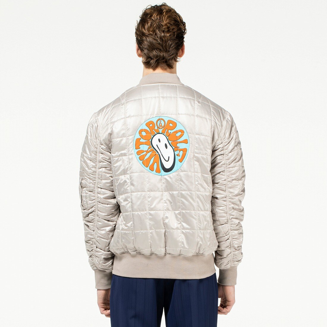 VIKTOR&ROLF(ヴィクター＆ロルフ) バックプリントキルティングブルゾン