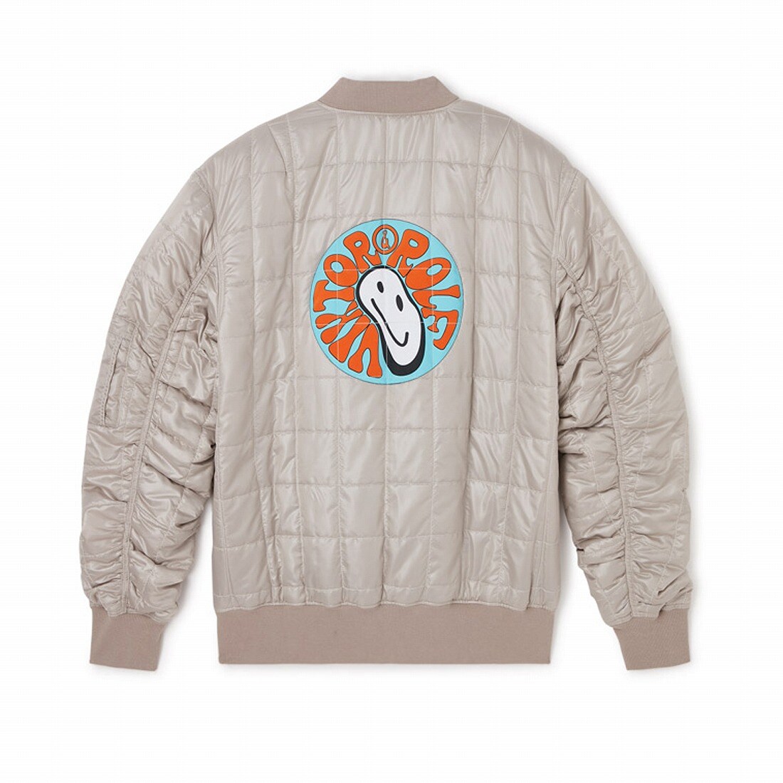 VIKTOR&ROLF(ヴィクター＆ロルフ) バックプリントキルティングブルゾン