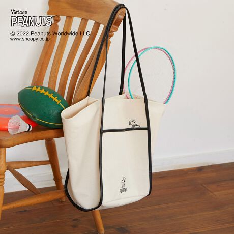 Efole Peanuts Efole スヌーピー 刺しゅうキャンバス トートバッグ エフォル Efole ファッション通販 マルイウェブチャネル