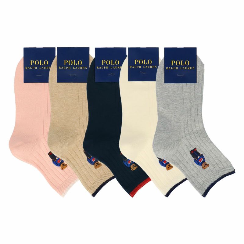 POLO RALPH LAUREN オーガニックコットン混 ワンポイントベア ショート ...