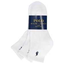 POLO RALPH LAUREN 3足組 メンズ アーチサポート ショート丈ソックス