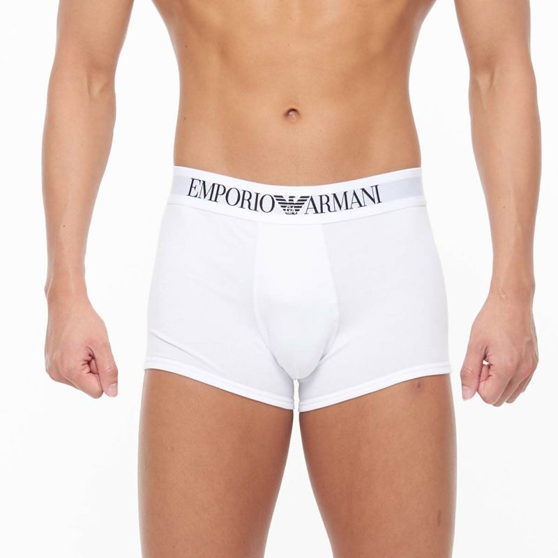 EMPORIO ARMANI アイコニック ロゴバンド ボクサーパンツ