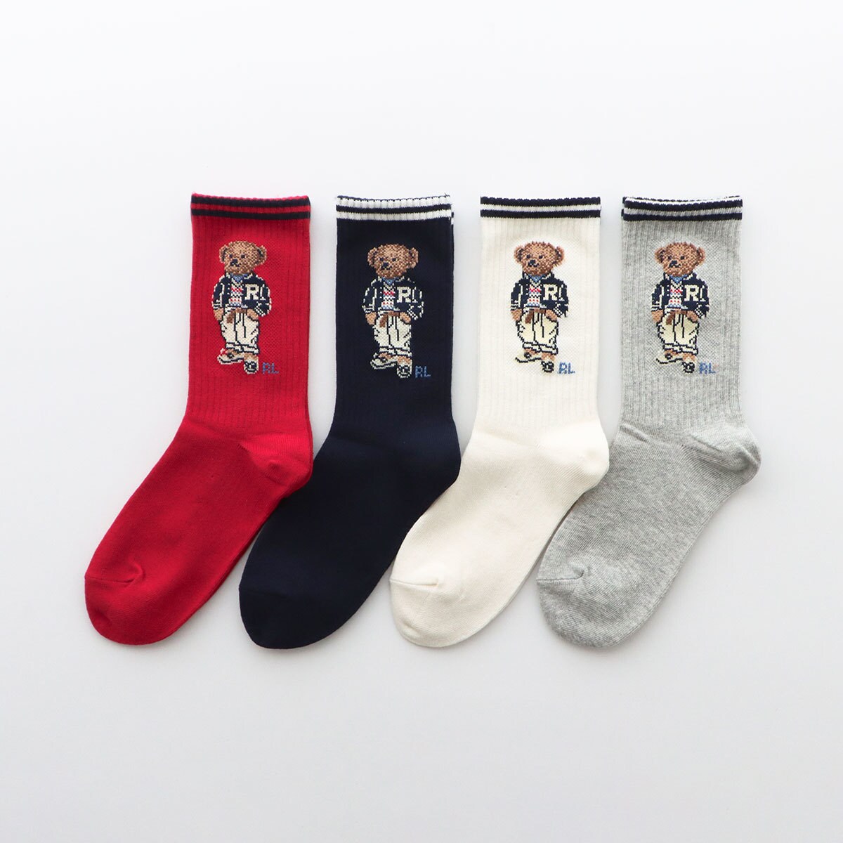 POLO RALPH LAUREN クルー丈 レディースソックス プレッピー