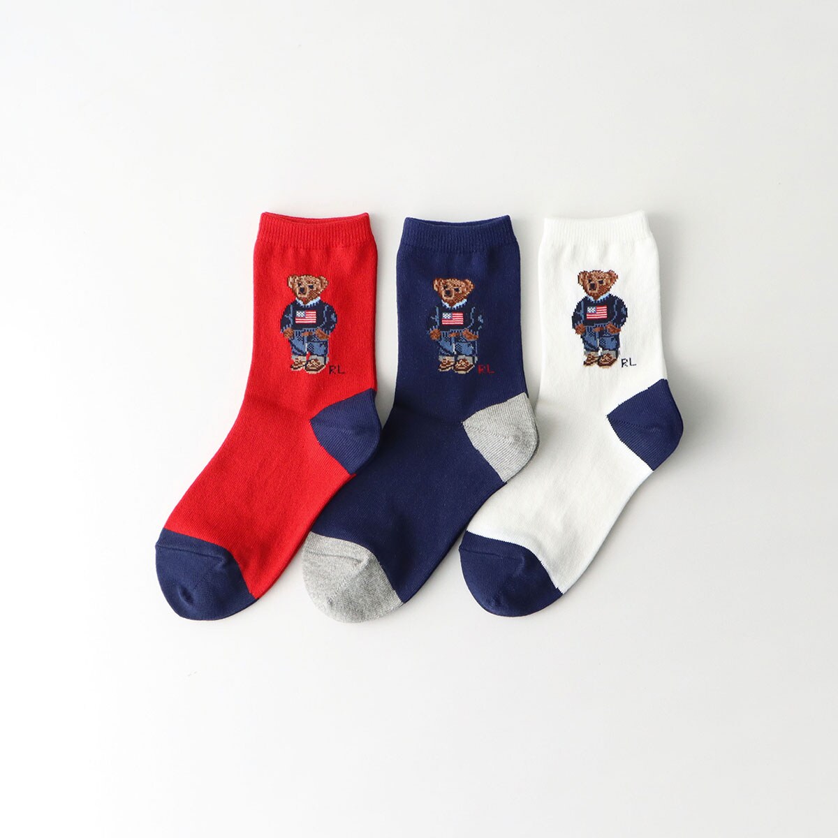 POLO RALPH LAUREN キッズソックス HOLIDAY ポロベア クリスマス