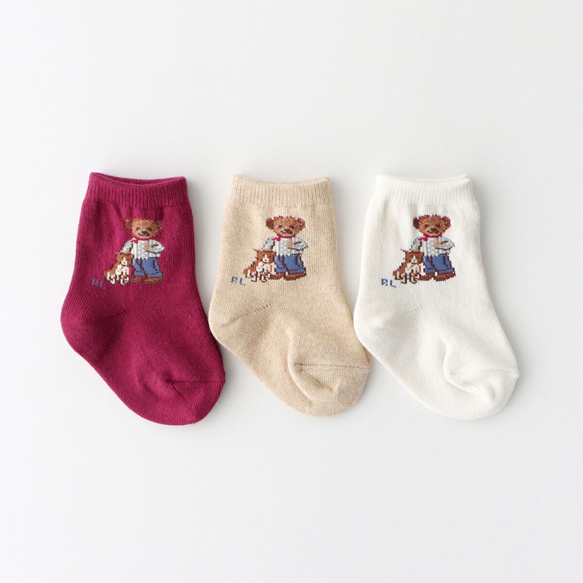 POLO RALPH LAUREN キッズソックス HOLIDAY ポロベア クリスマス