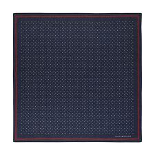 トミーヒルフィガー ハンカチ ドット柄 綿100％トミー ブランド 男性 メンズ