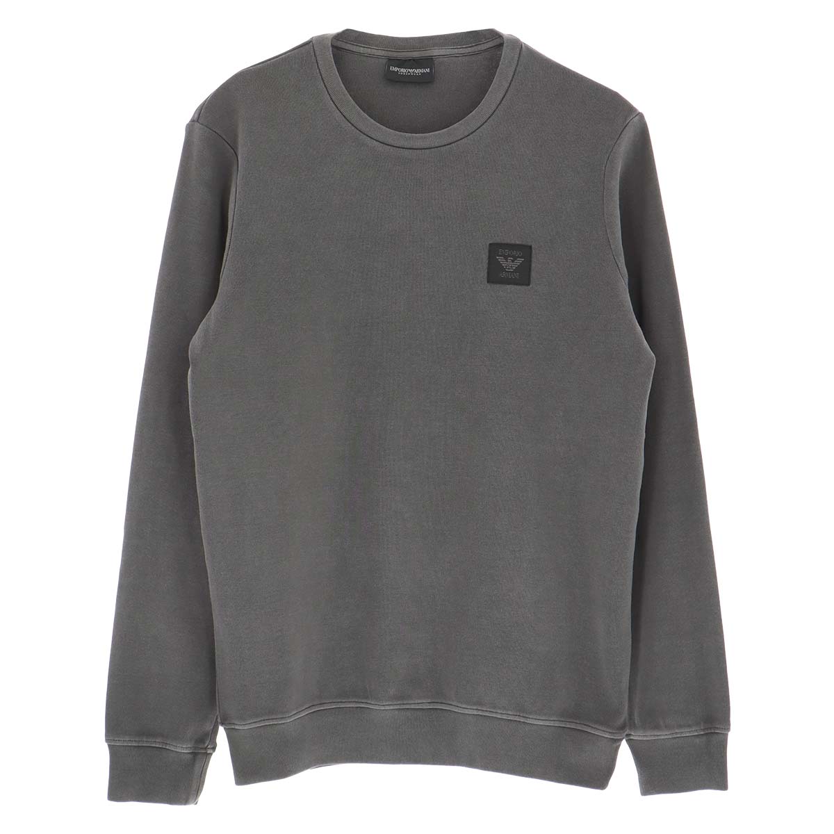 エンポリオ アルマーニ 長袖 スウェット GARMENT DYED EUサイズ メンズ