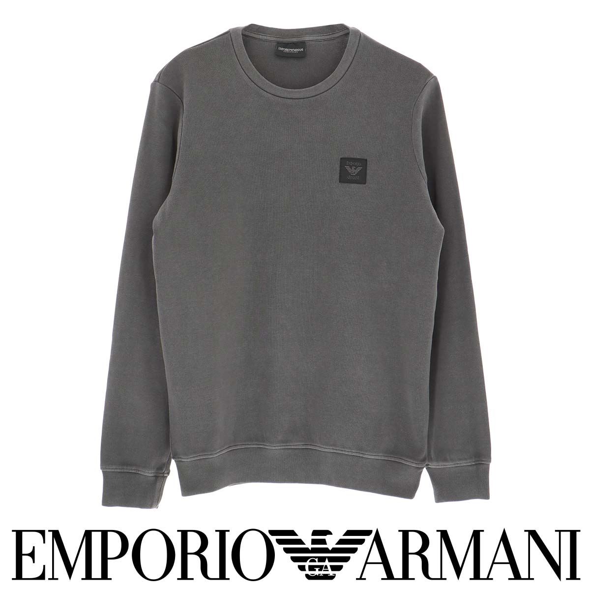 EMPORIOARMANIエンポリオアルマーニ ブラウンメランジ柄メンズジャケト EMPORIOARMANIエンポリオアルマーニ ブラウンメランジ柄メンズジャケト