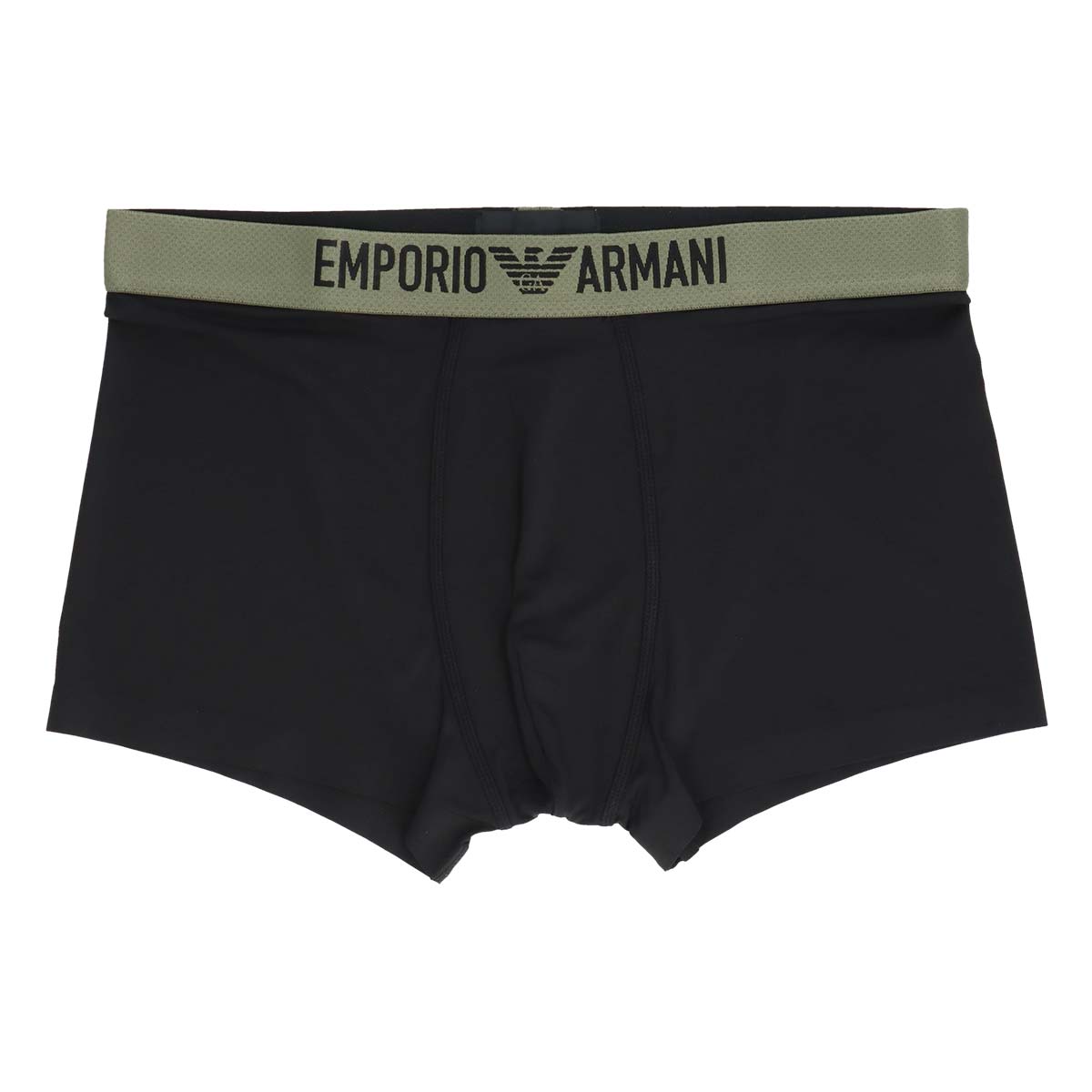 EMPORIO ARMANI シャイニーロゴ ボクサーパンツ 前閉じ EUサイズ
