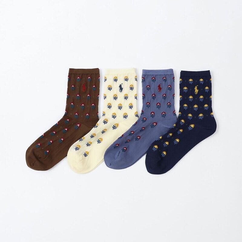 POLO RALPH LAUREN レディース ワンポイント ケーブル柄