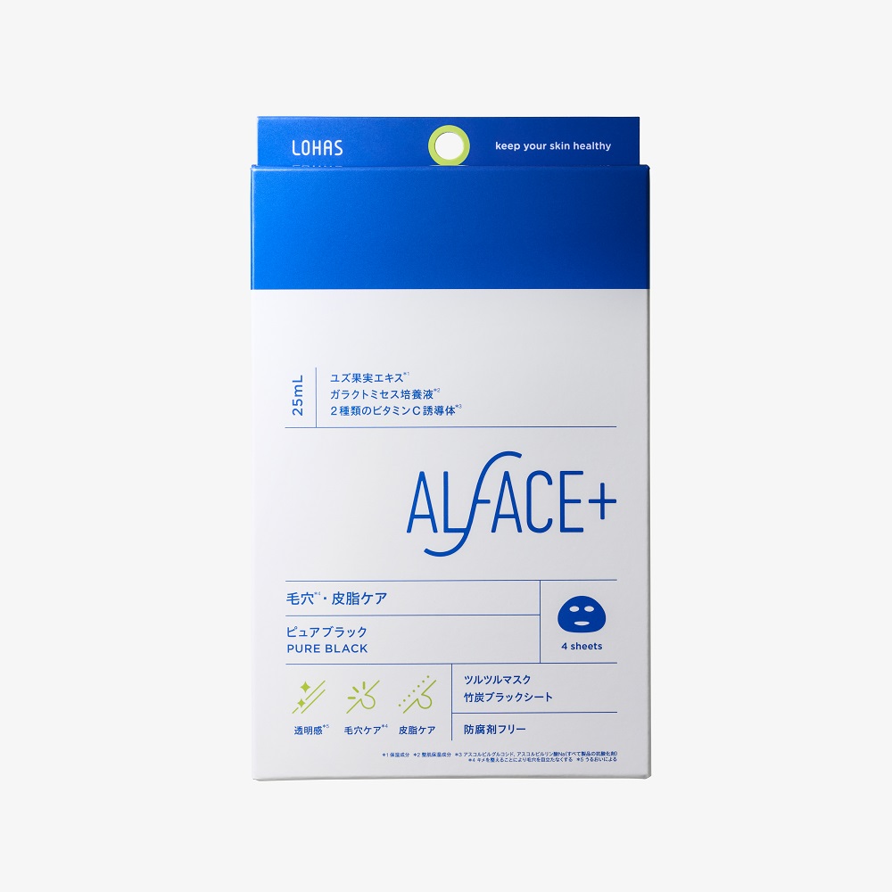 ALFACE ピュアブラック 4枚 | オルフェス(ALFACE) | 4589750492533