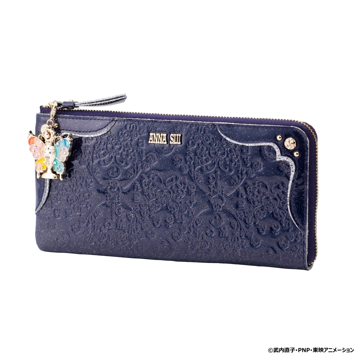 美少女戦士セーラームーン×ANNA SUI Lファスナー長財布(ネイビー