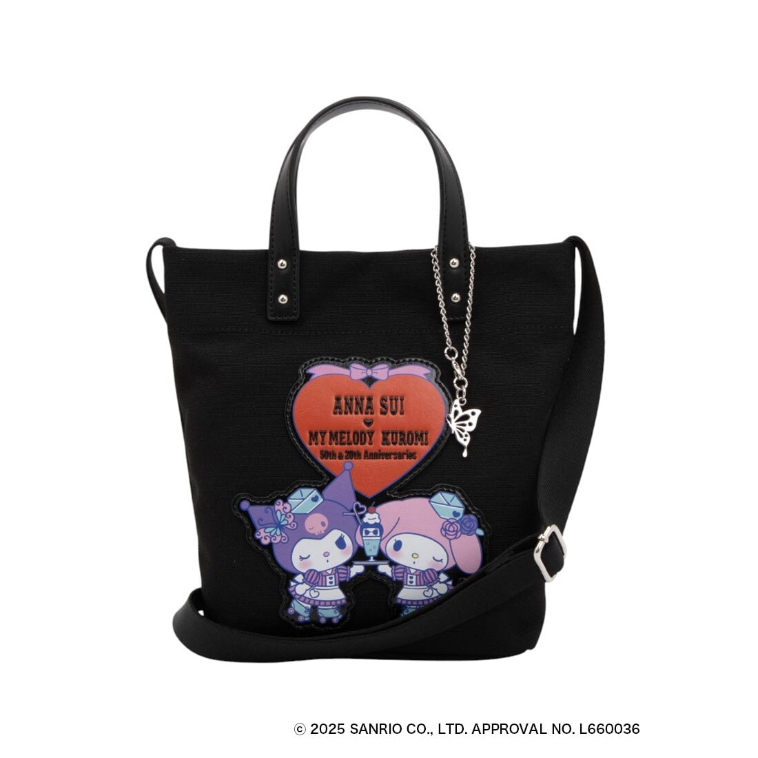 ✿新品未使用✿アナスイ✿ハピネスショルダーバッグ✿ ANNA SUI（アナスイ）の「ハピネス ショルダーバッグ
