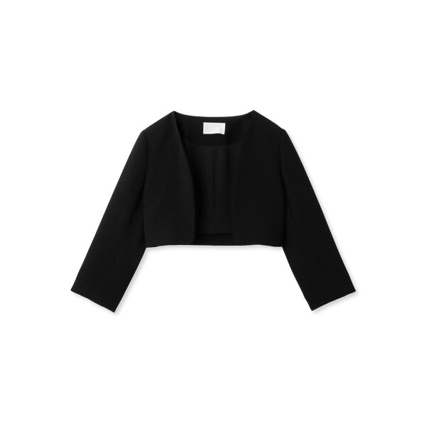 CELFORD（セルフォード）ツイードライクカットソージャケット ホワイト