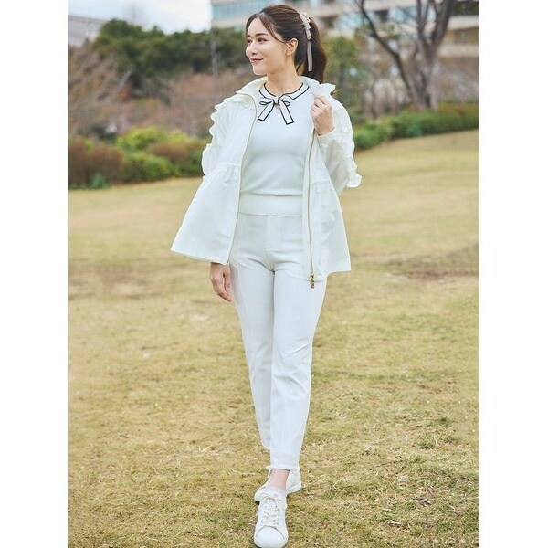 CELFORD GOLF】ストレッチレース袖フレアワンピース | セル CELFORD GOLF】ストレッチレース袖フレアワンピース | セル