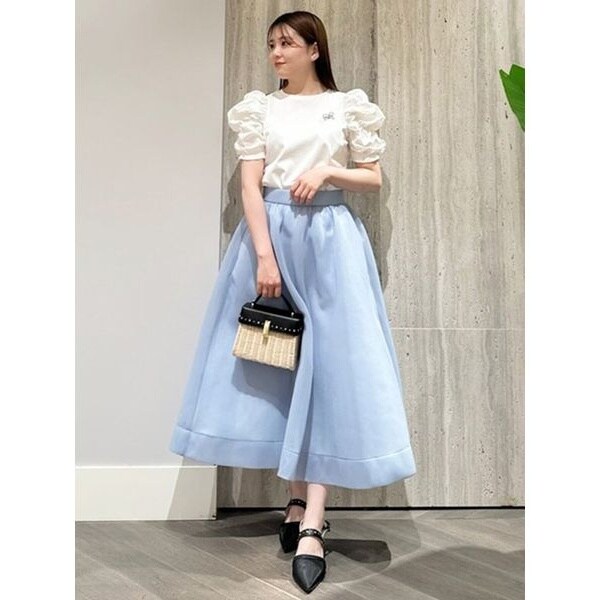 セルフォード CELFORDシアー ラッセル ボリューム スカート CELFORD